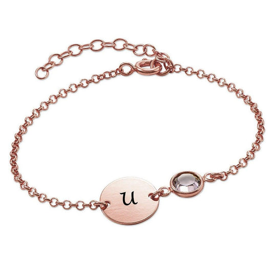 Gem Letter Bracelet Utah's Customization