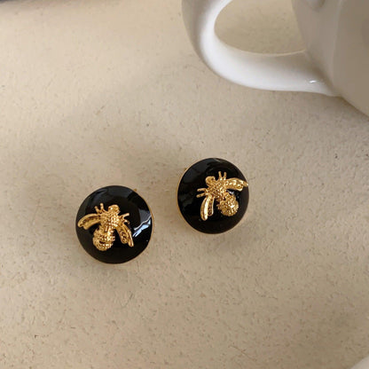 Vintage stud earrings medieval earrings