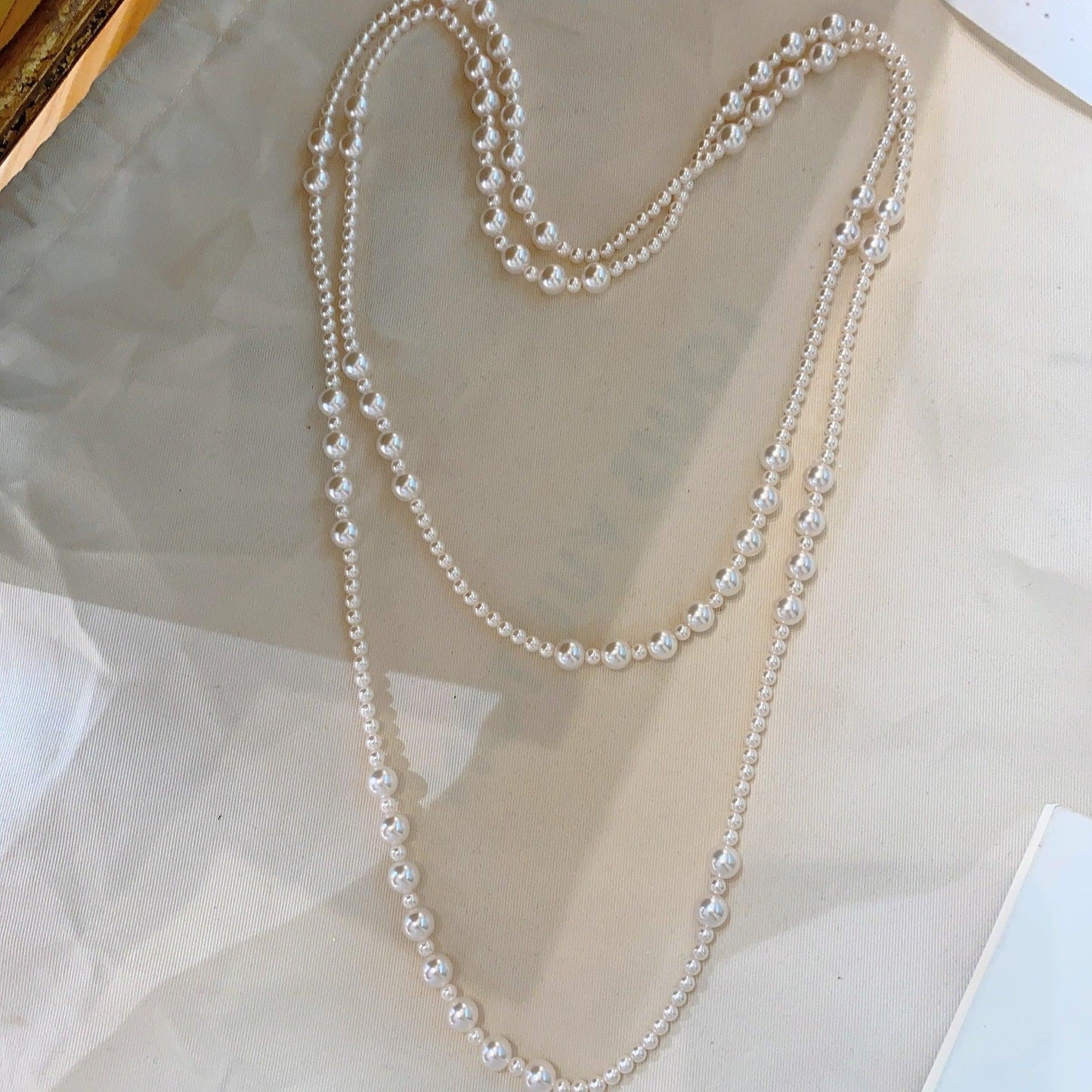 French Elegant Pearl Necklace