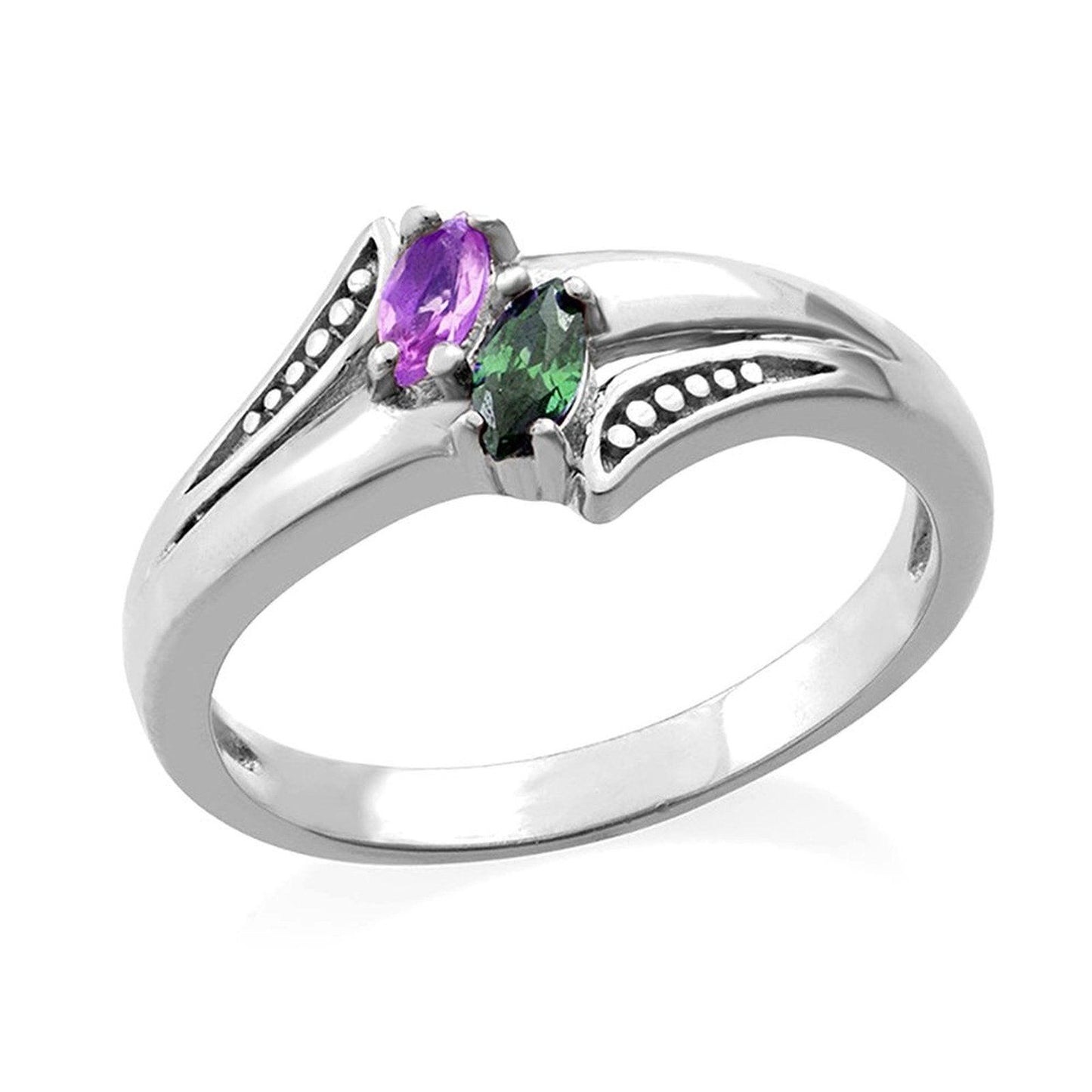 Personalized Birthstone Ring Utah's Customization