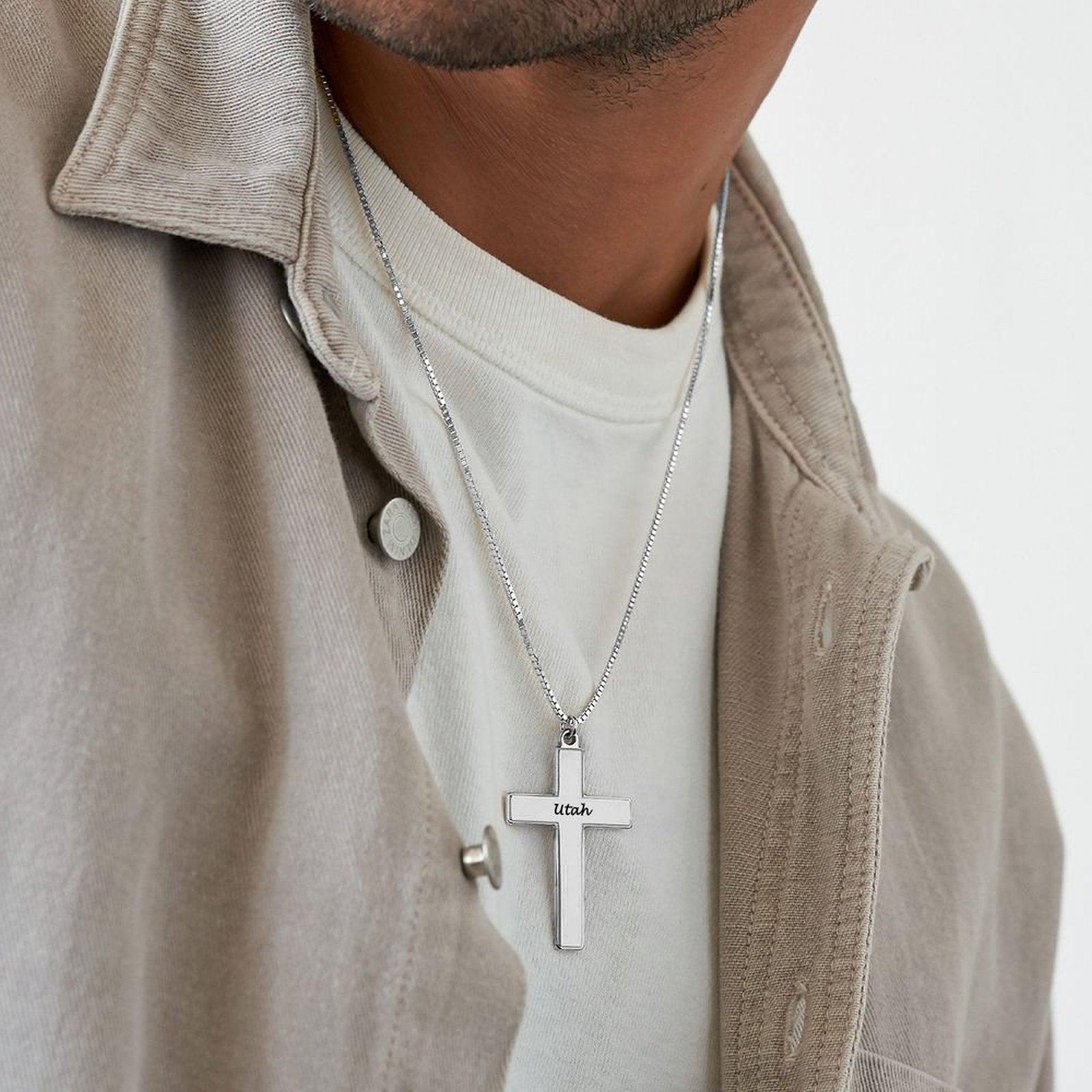 Personalized Cross Necklace Utah's Customization