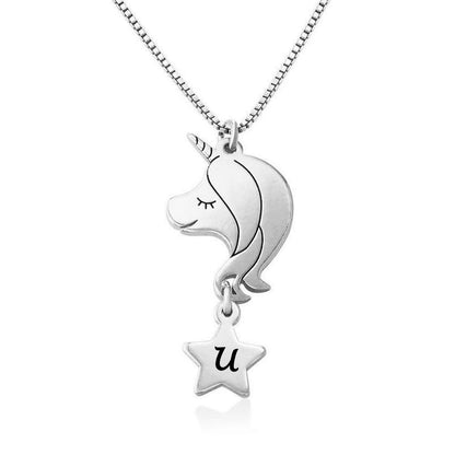 Personalized Unicorn Necklace Utah's Customization